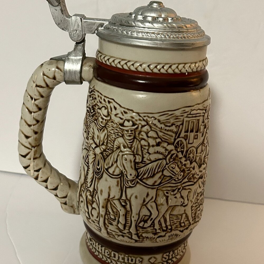 Vintage 1980 Avon Beer Stein Mug #318953